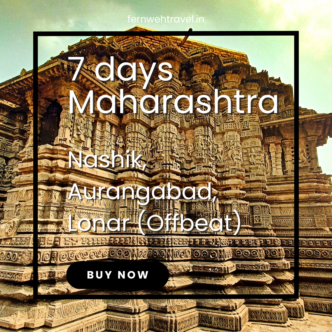 Ancient stone-carved monument from Aurangabad, showcasing intricate historical architecture.