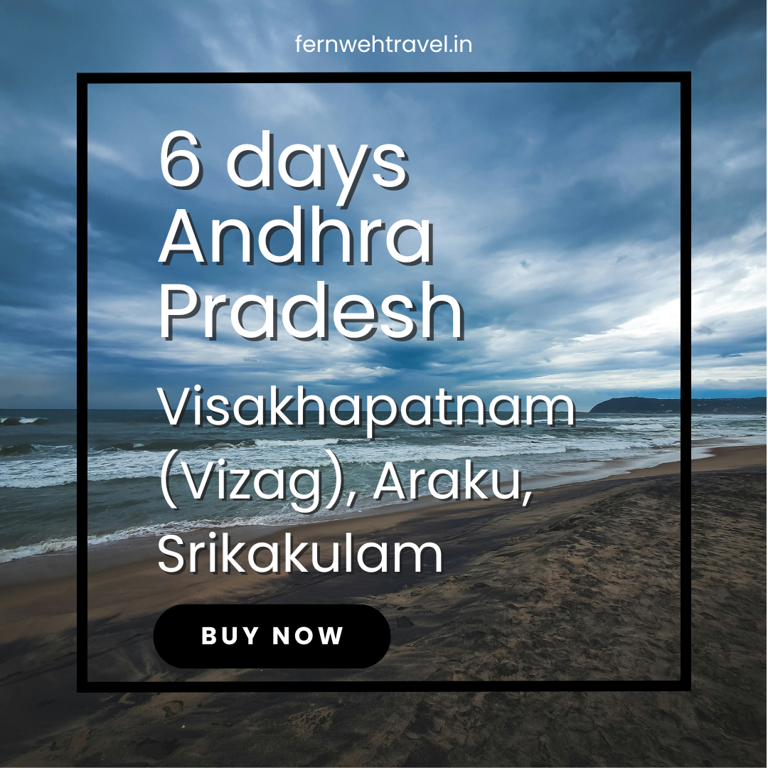 Cinematic beach view of Vizag – coastal and mountain blend Andhra itinerary