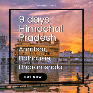 Golden Temple Amritsar night view – spiritual and Himalayan culture itinerary.