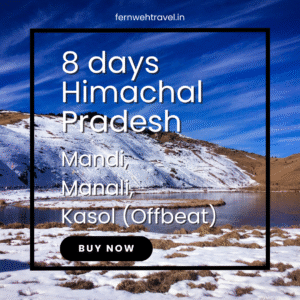 Snowy mountain and lake in Himachal – offbeat adventure and nature escape itinerary