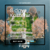 Char Chinar Island in the middle of Dal Lake with snow-covered mountains in the background – Kashmir itinerary