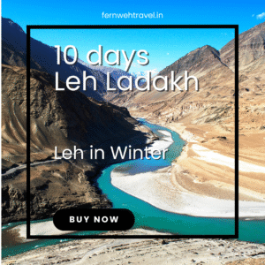 Frozen Zanskar River in Ladakh during winter with snow-covered cliffs and icy terrain