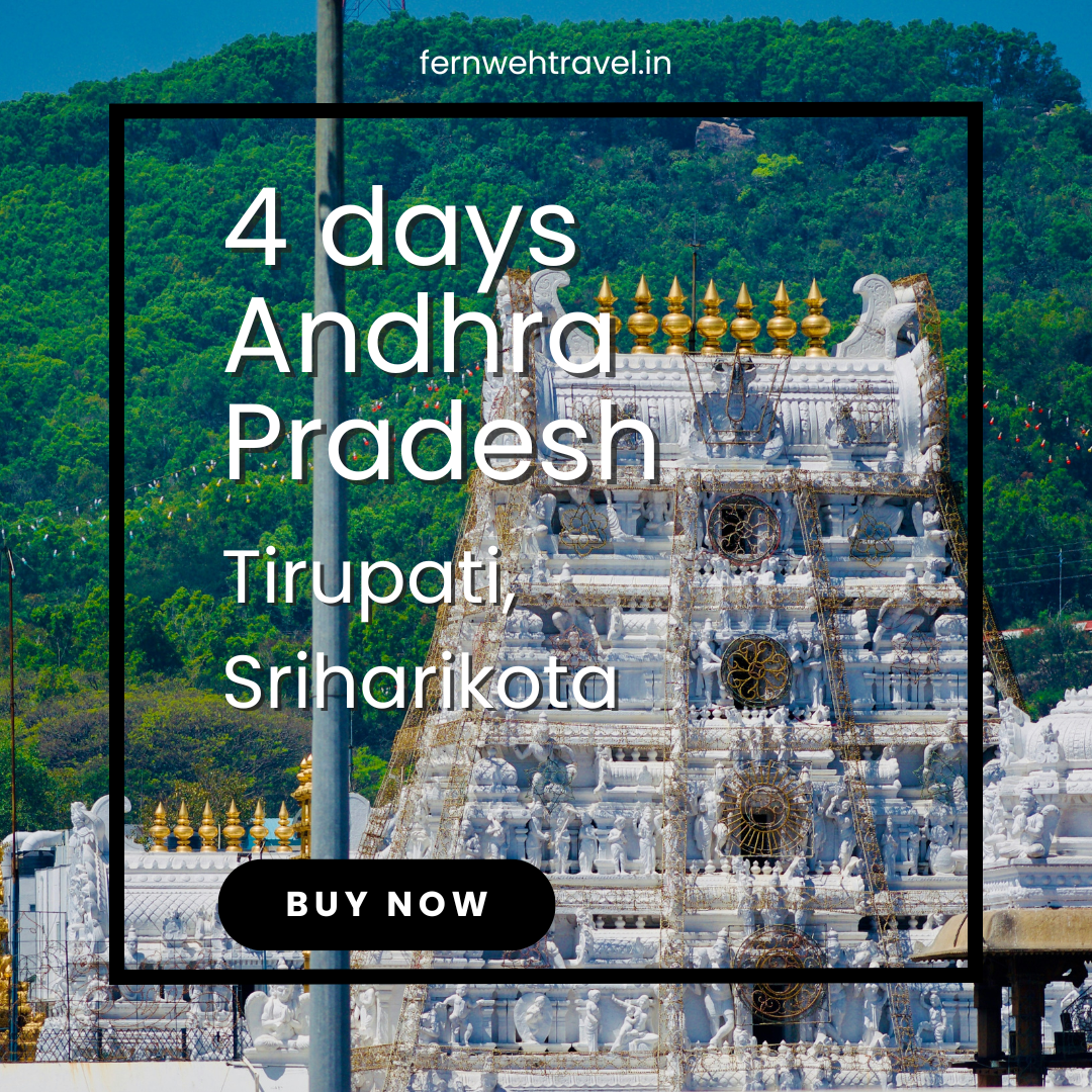 Tirupati Temple aerial view – spiritual and nature escape itinerary